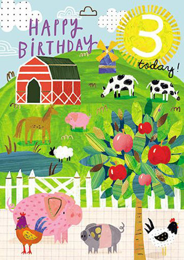 Picture of 3 TODAY BIRTHDAY CARD